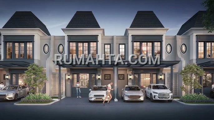 Rumah Cantik Gaya Prancis Klasik Rinoka Summarecon Makassar Lokasi depan Mall Summarecon
