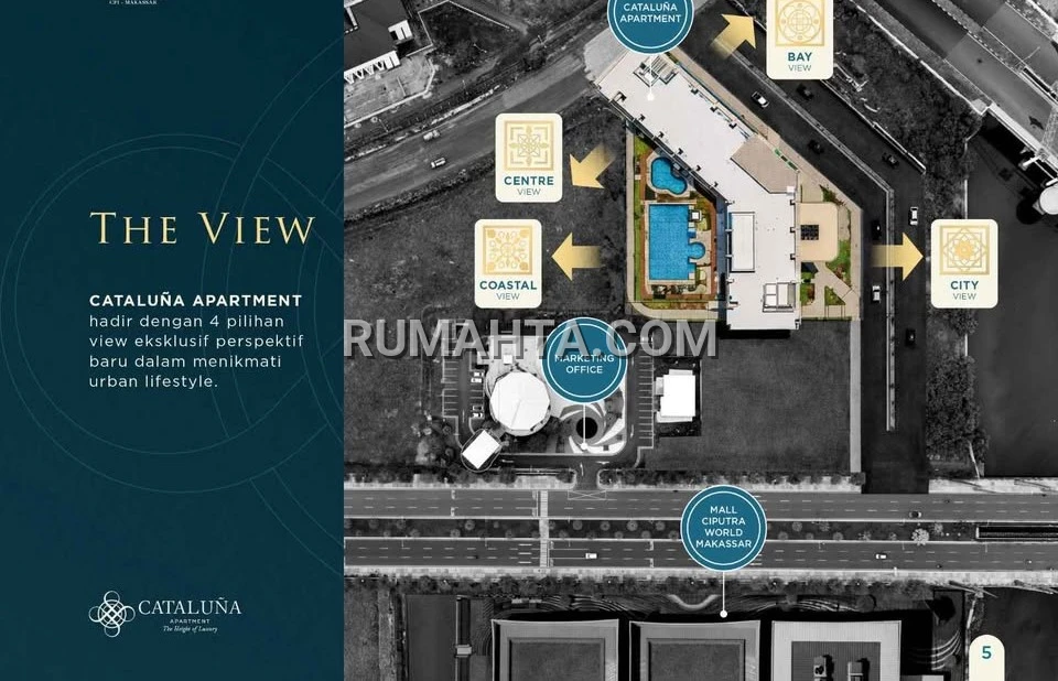Miliki Apartemen Premium Cataluna Citraland CPI Makassar – Bay View 3 Bedroom