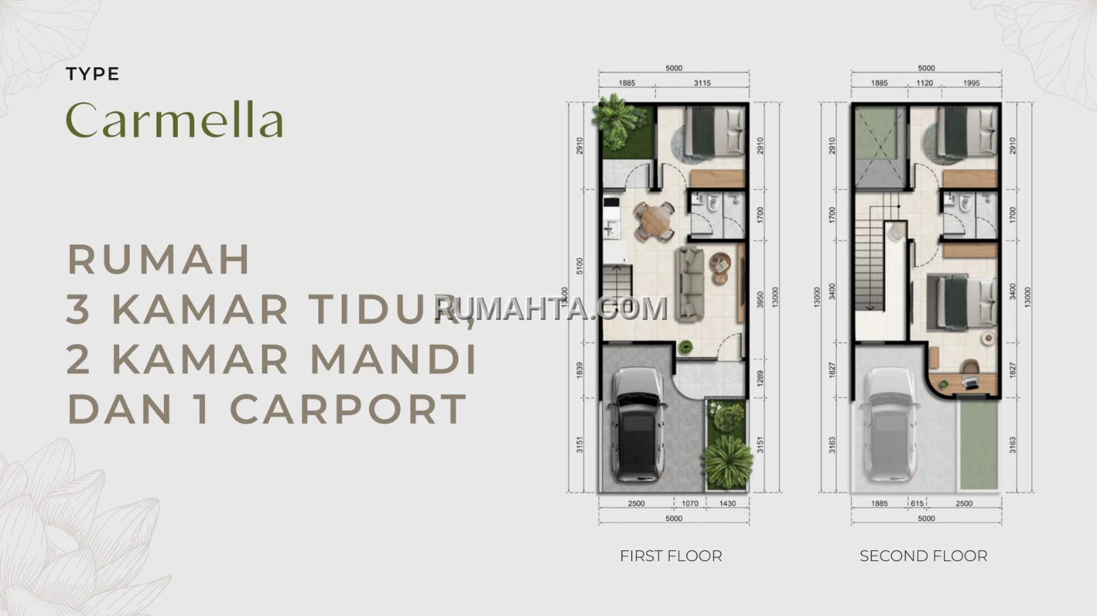 Rumah Dijiual di Hertasning Baru Tun Abdul Razak Lokasi Dekat Rs Yapika, Uin Alauddin dan Grand Toserba