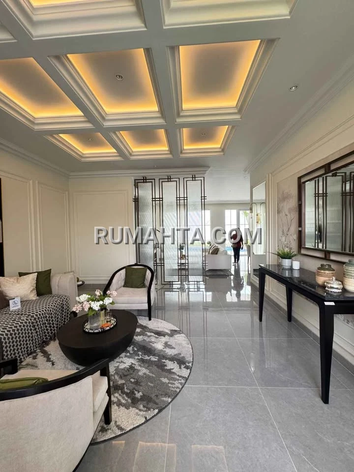 Rumah Siap Huni Citraland Tallasa CIty Type Winston Lux Lengkap Kolam Renang dalam