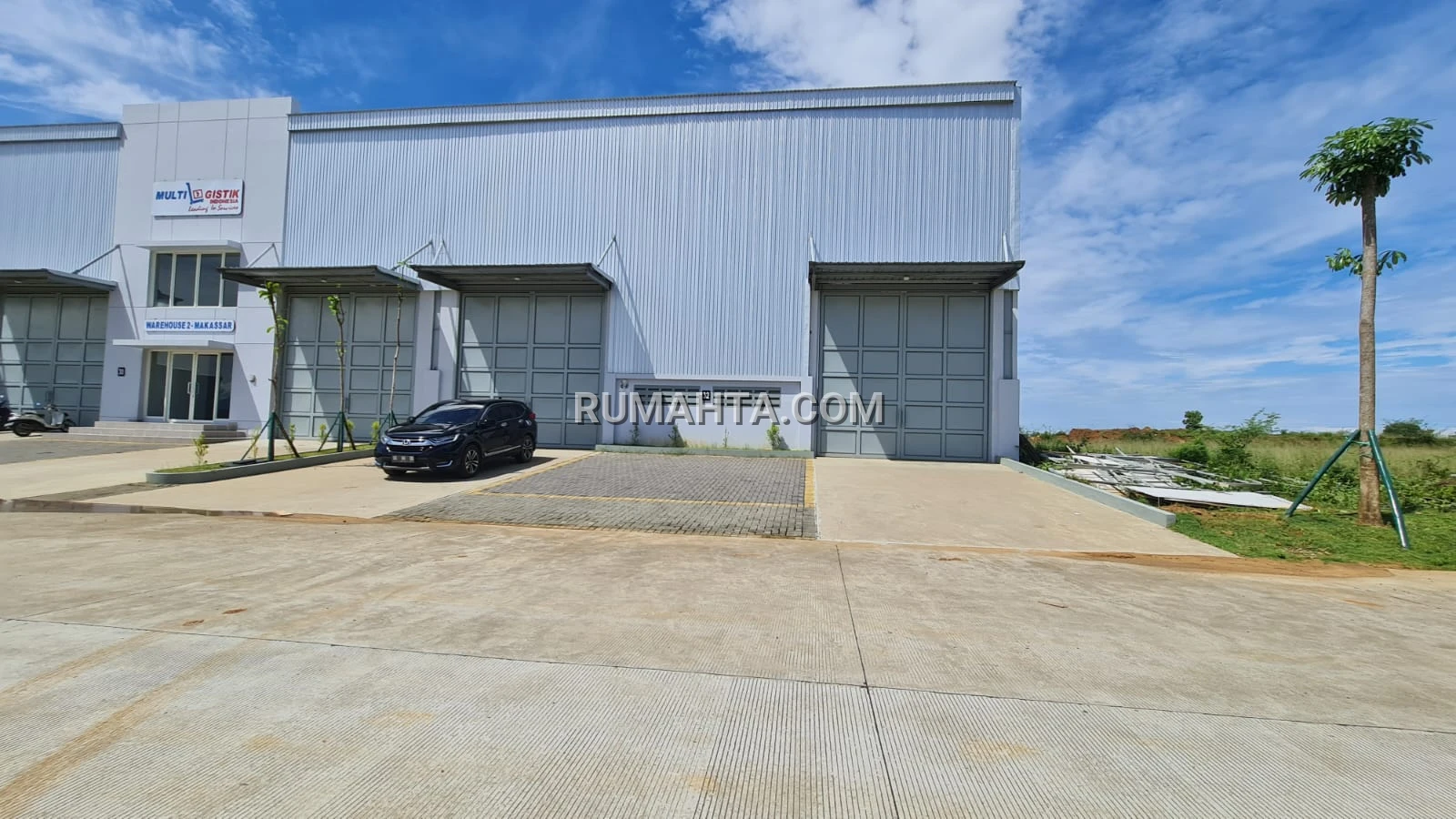 Dijual Gudang Storage Tanpa Kantor Samping Tol Ir. Sutami Makassar | Area Simpan Maksimal
