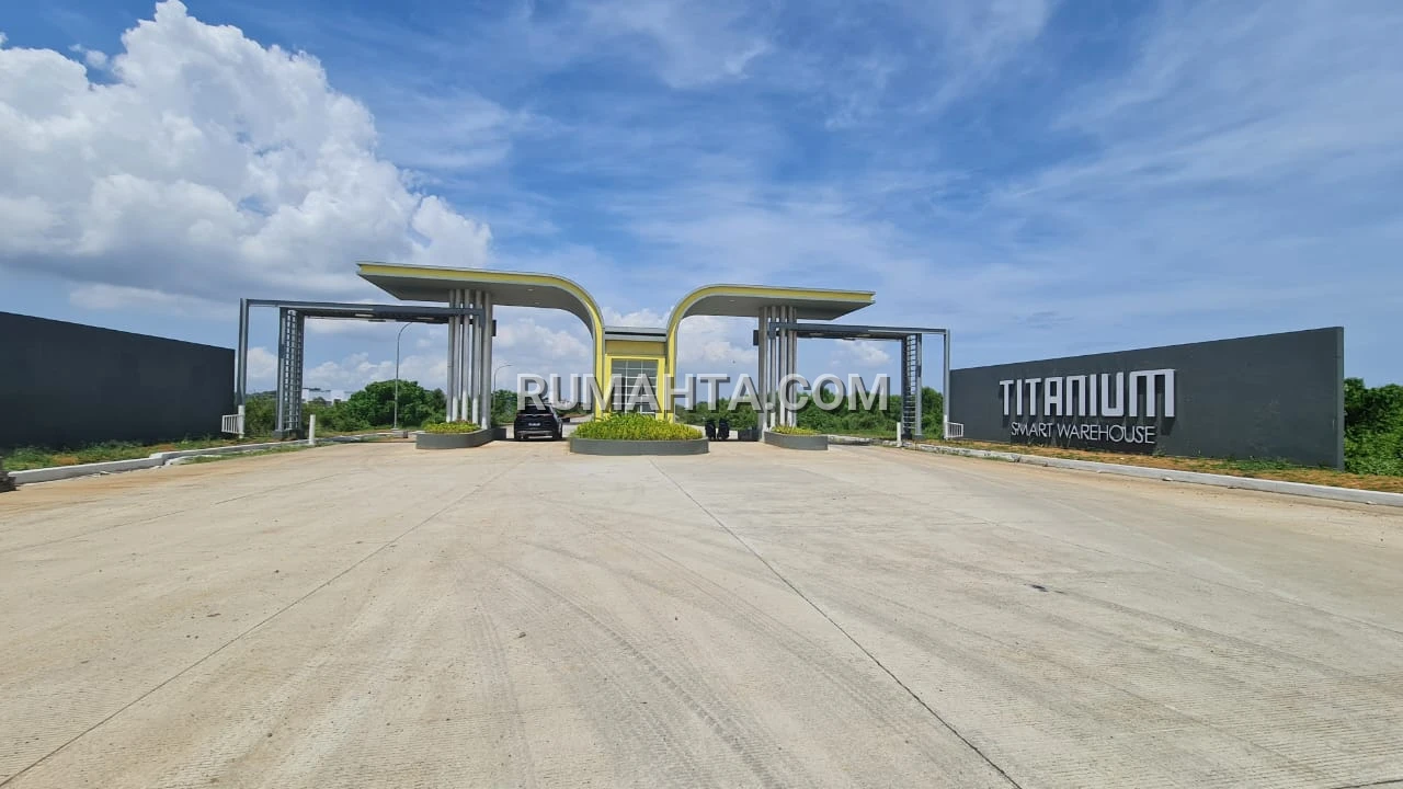 Pergudangan Titanium Siap Pakai Dekat Tol & Bandara LT 300 M2