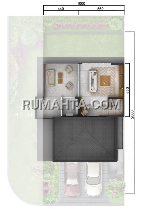 Rumah 3 Lantai di Kawasan Premium Makassar Dekat Dari Bandara & Tol