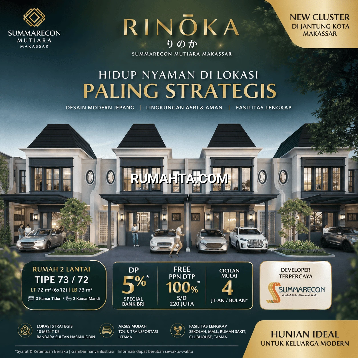 Rinoka Summarecon Mutiara Makassar, Hunian French Classic Terbaru di Jantung Kota Makassar