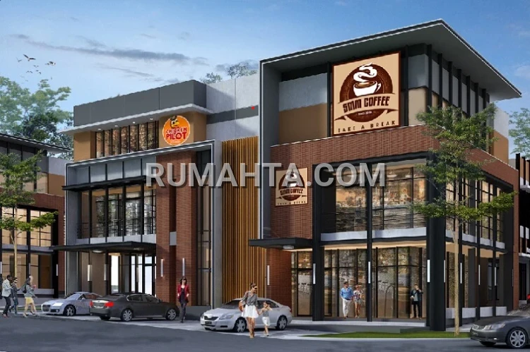 Ruko Makassar 2 Lantai depan Mall Summarecon dan Convention Center Lokasi Strategis Graha Boulevard
