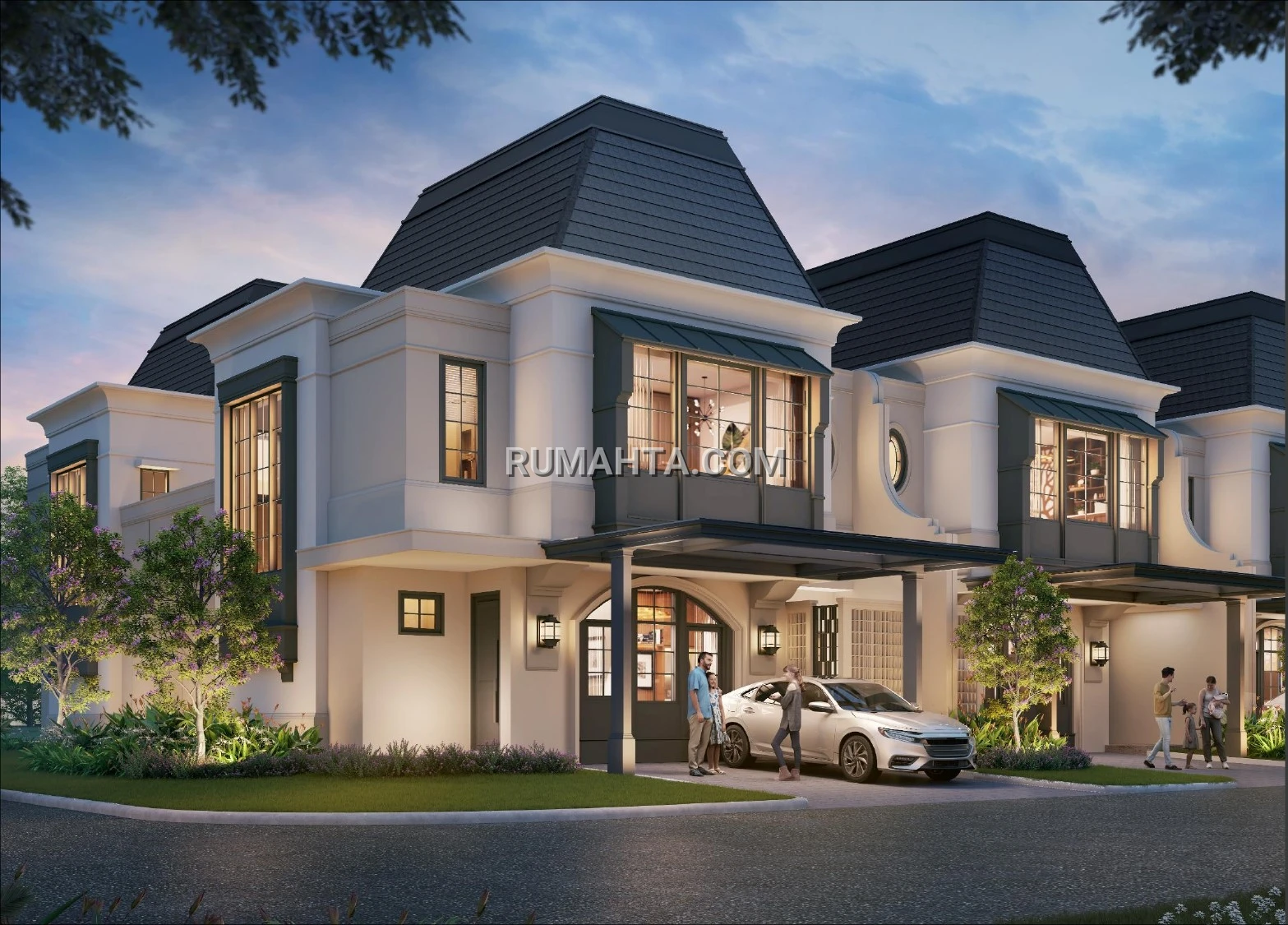 Rumah Dekat Sekolah & Mall Di Summarecon Makassar Rinoka Tipe Paris