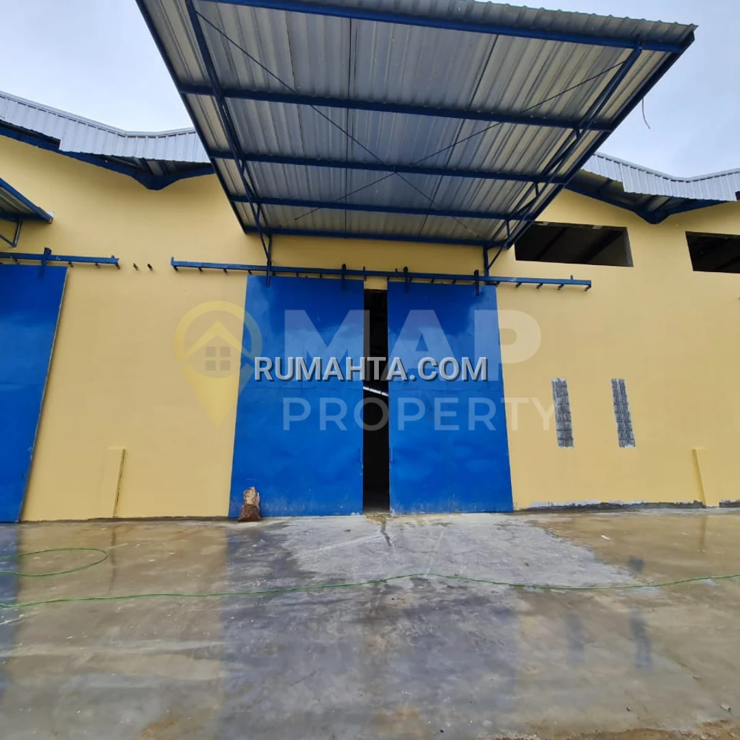 DIjual Gudang Siap Bangun dan Kantor Pergudangan Makassar Dalam CLuster
