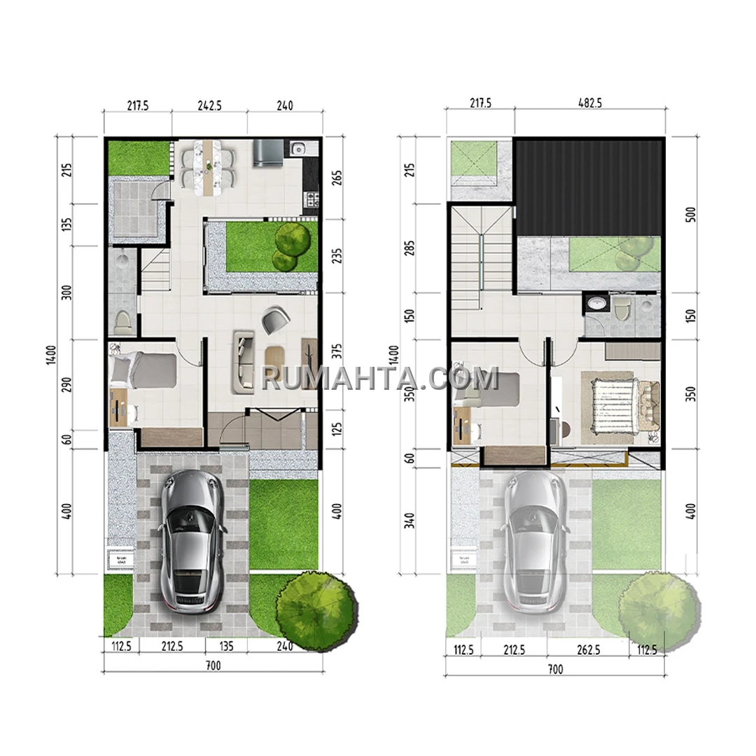 Rumah Bukit Baruga Antang Tipe Salvia Promo Spesial Free Mobil Toyota Agya