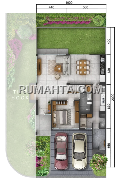 The Morizen Rumah Mewah Makassar Dekat Dari Tol dan Bandara