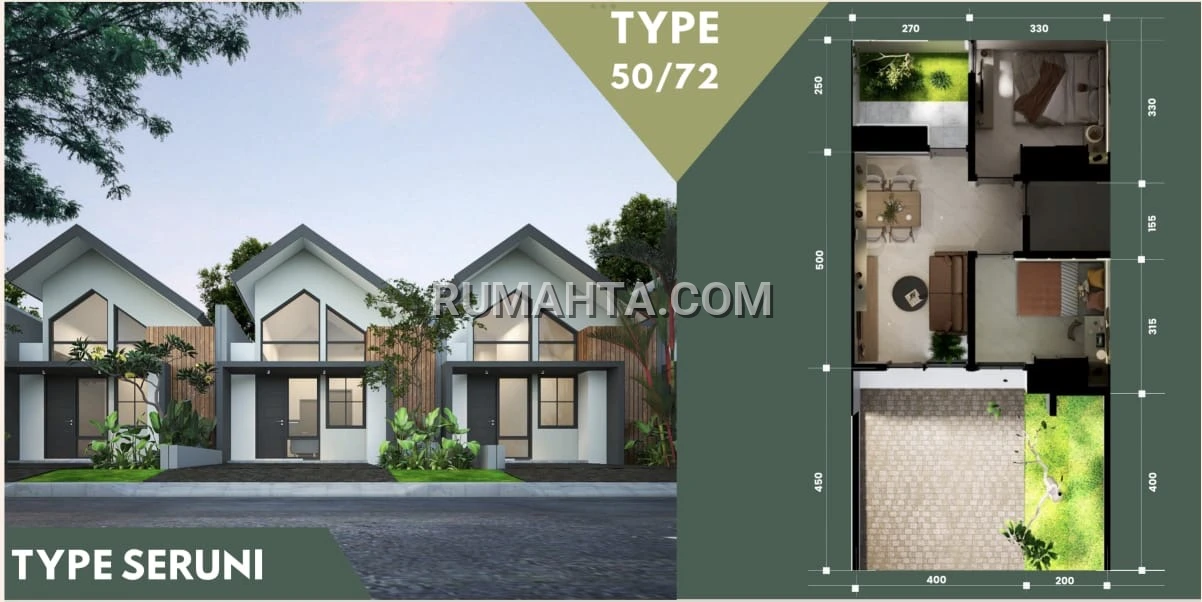 Rumah 1 Lantai Dekat Kampus Unhas