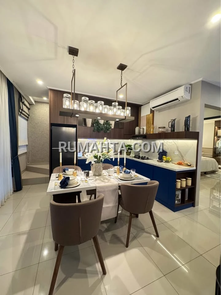 Rumah Dijual Onyx Residence Summarecon Makassar Siap Huni dengan Attic