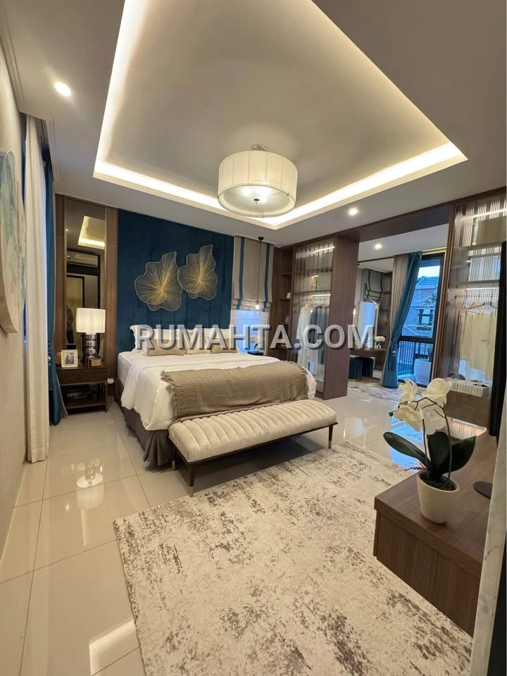 Rumah Dijual Onyx Residence Summarecon Makassar Siap Huni dengan Attic